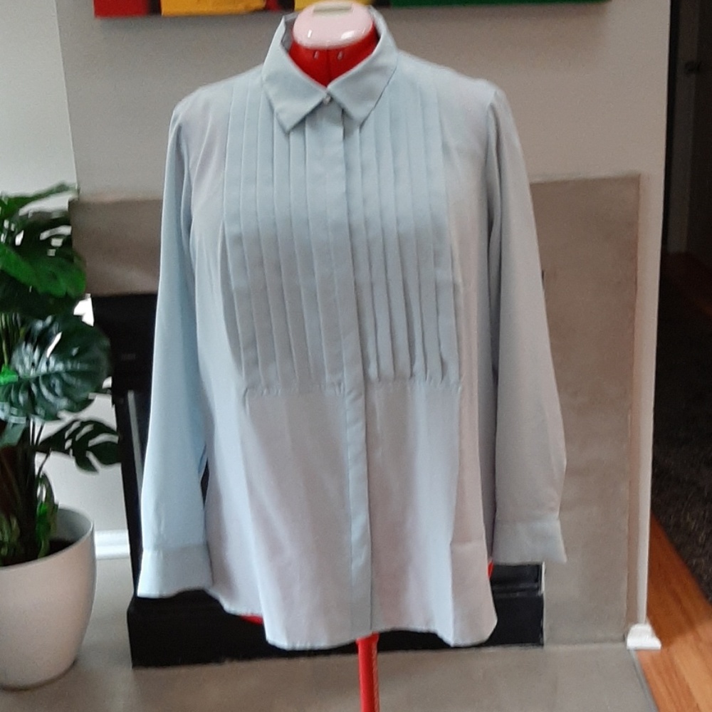 Talbots Tuxedo Tunic top